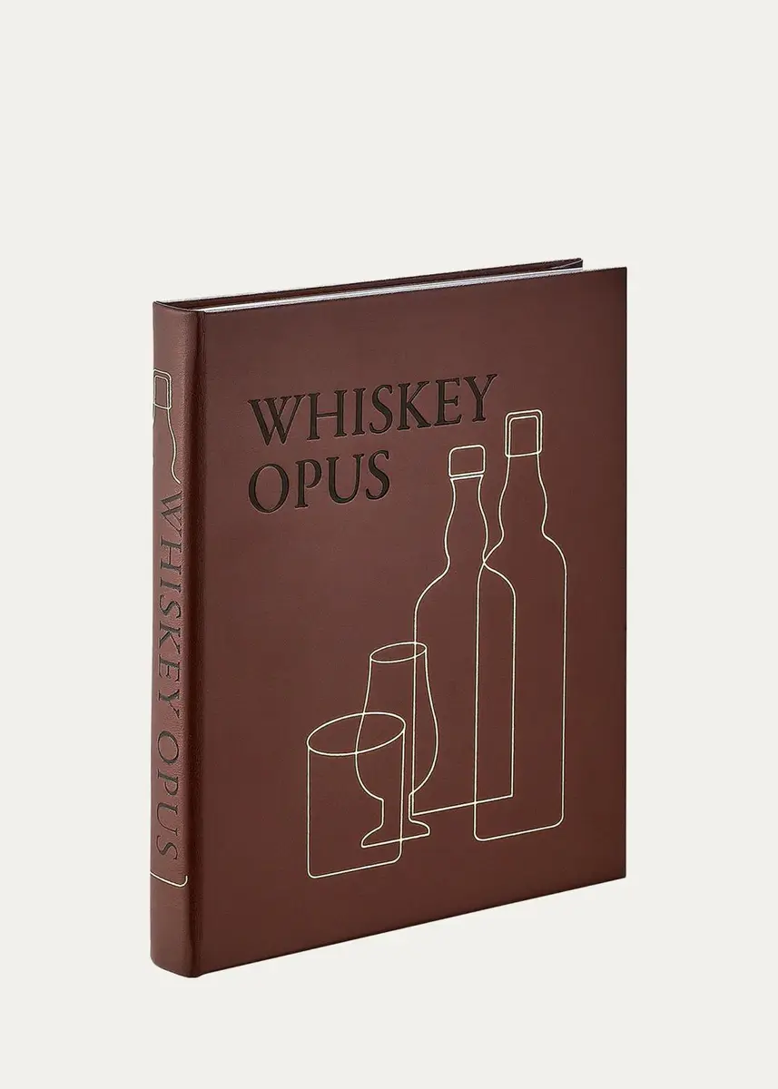 Graphic Image "Whiskey Opus: The Definitive Guide to the World's Greatest Whiskey Distilleries" Leather-Bound Book | Thumbnail 2 Graphic Image "Whiskey Opus: The Definitive Guide to the World's Greatest Whiskey Distilleries" Leather-Bound Book | Thumbnail 2