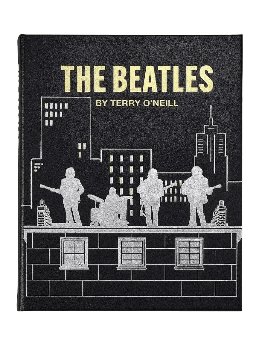 Graphic Image "The Beatles by Terry O'Neill: The Definitive Collection" Leather-Bound Book