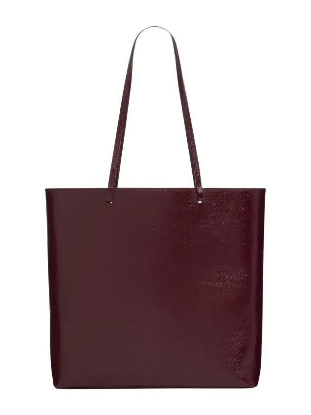 MANSUR GAVRIEL Large Filo Leather Tote Bag