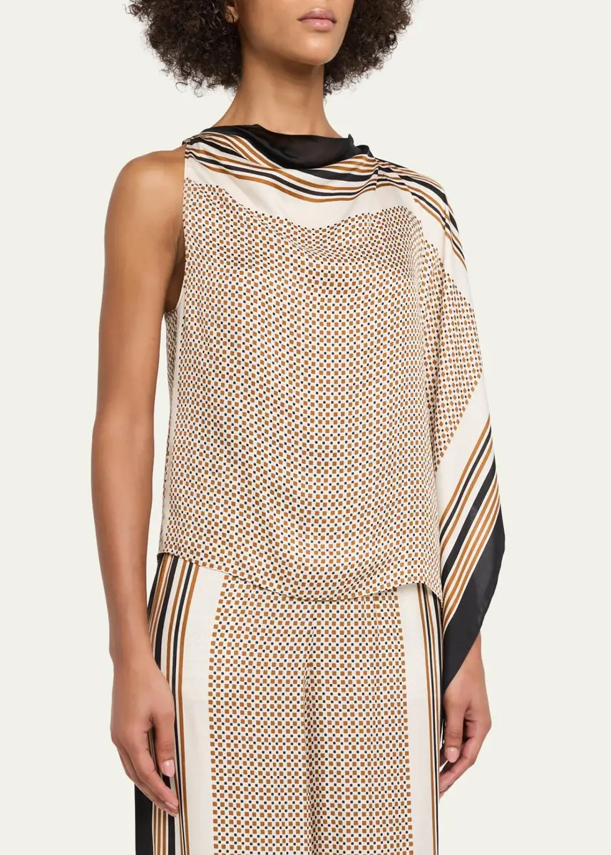 A.L.C. Kit Draped Top | Thumbnail 4 A.L.C. Kit Draped Top | Thumbnail 4