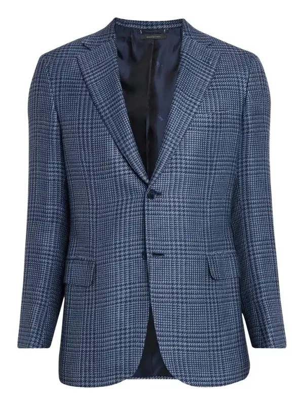 Men's Wool Houndstooth Plaid Sport Coat Men's Wool Houndstooth Plaid Sport Coat