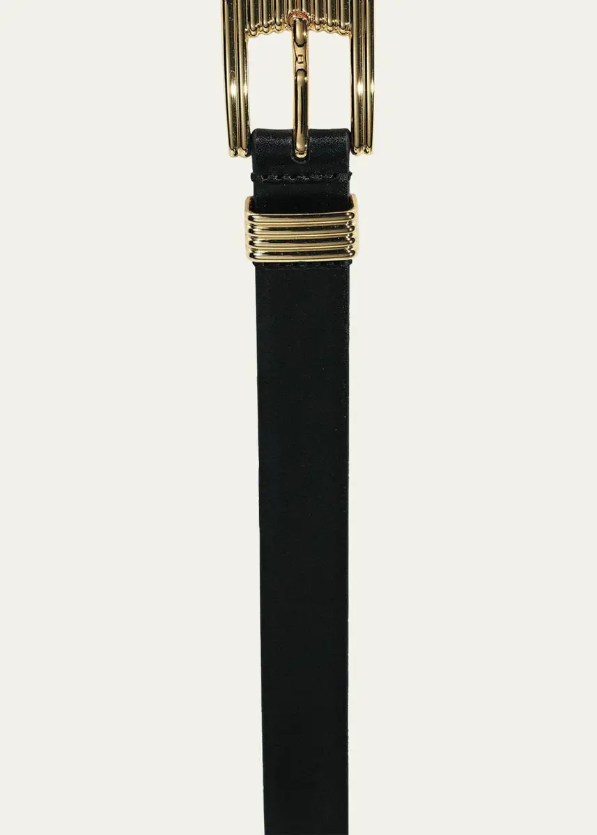 Déhanche Rosen Ridged Leather Belt | Thumbnail 3