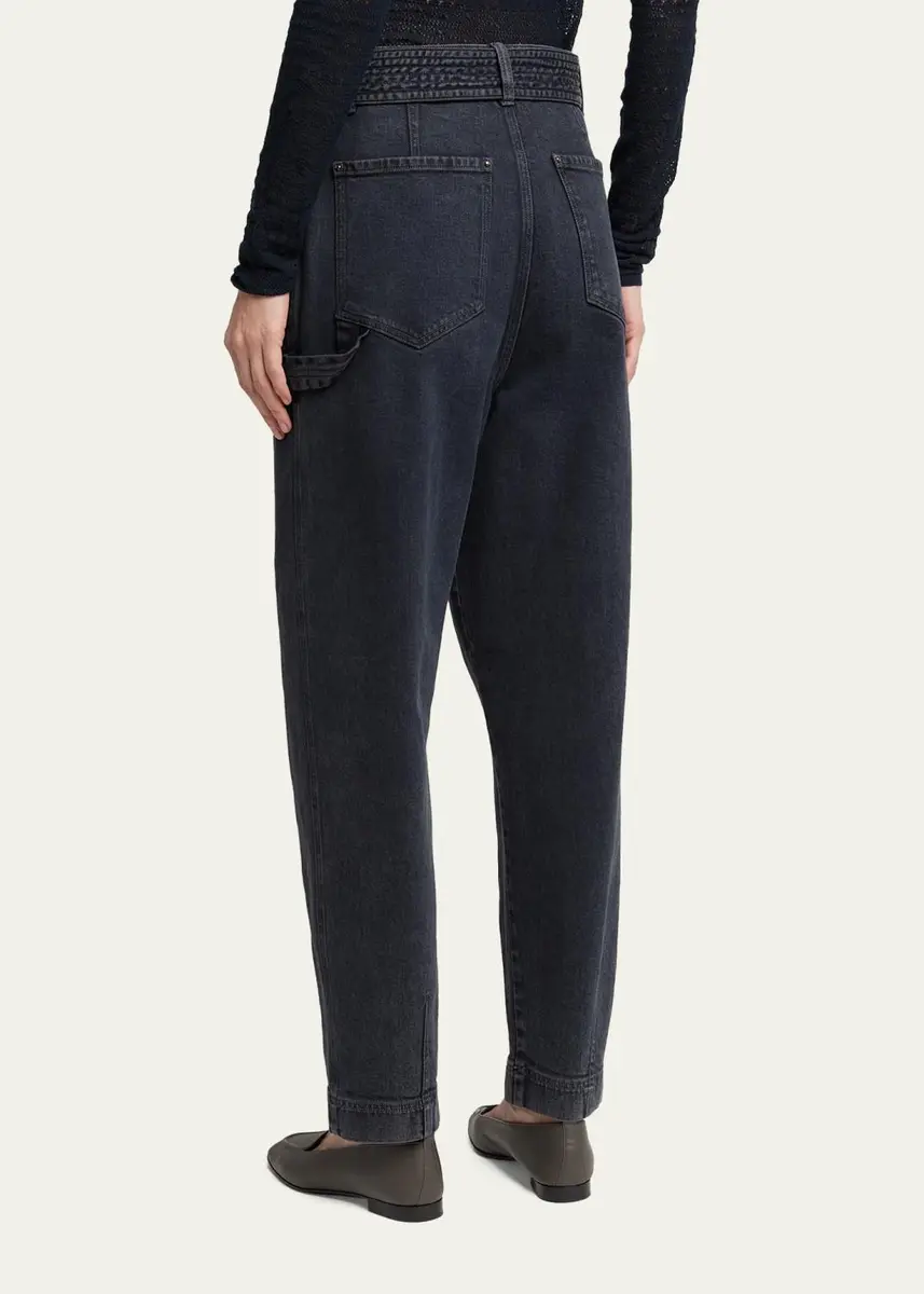 Giorgio Armani Tapered Stretch Denim Jeans | Thumbnail 3