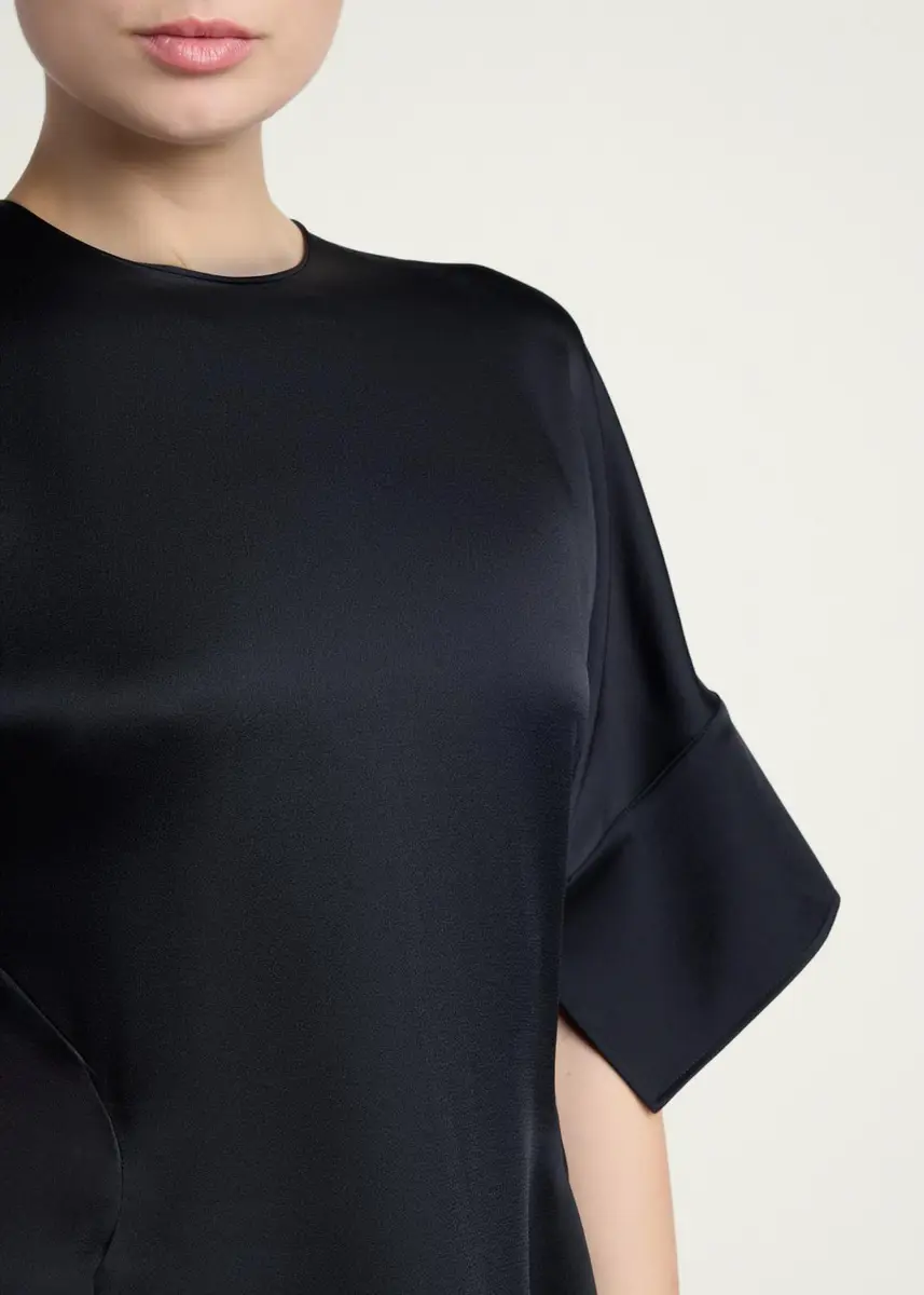 Stella McCartney Ruffled Satin Top | Thumbnail 5 Stella McCartney Ruffled Satin Top | Thumbnail 5