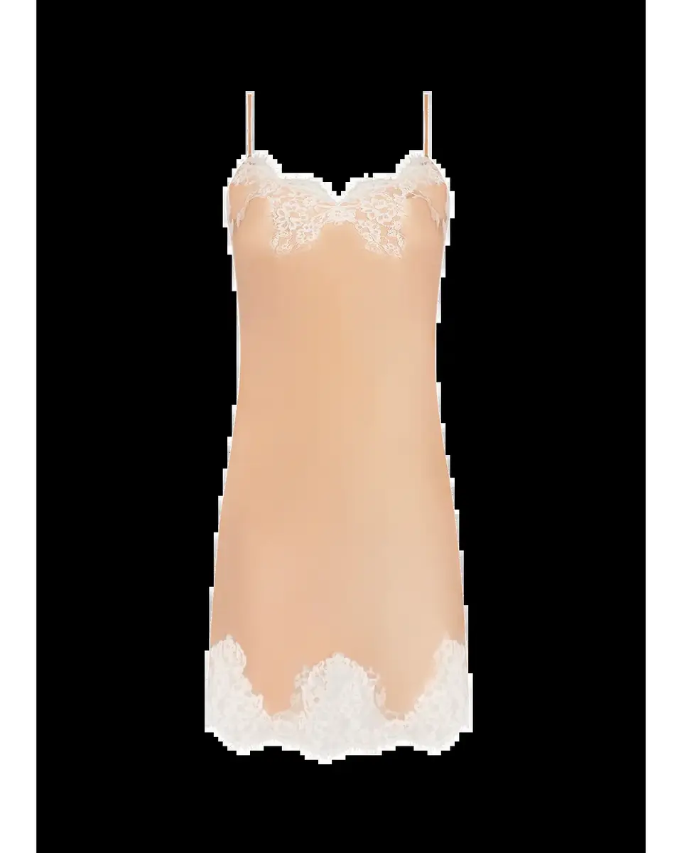 Lise Charmel Splendeur Soie Lace-Trim Silk Nighty | Thumbnail 2