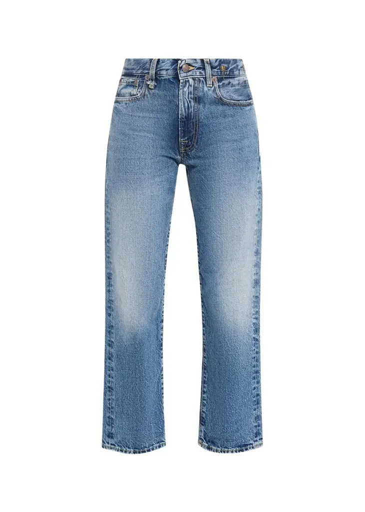 R13 Romeo Straight Cropped Jeans | Image 1 R13 Romeo Straight Cropped Jeans | Image 1