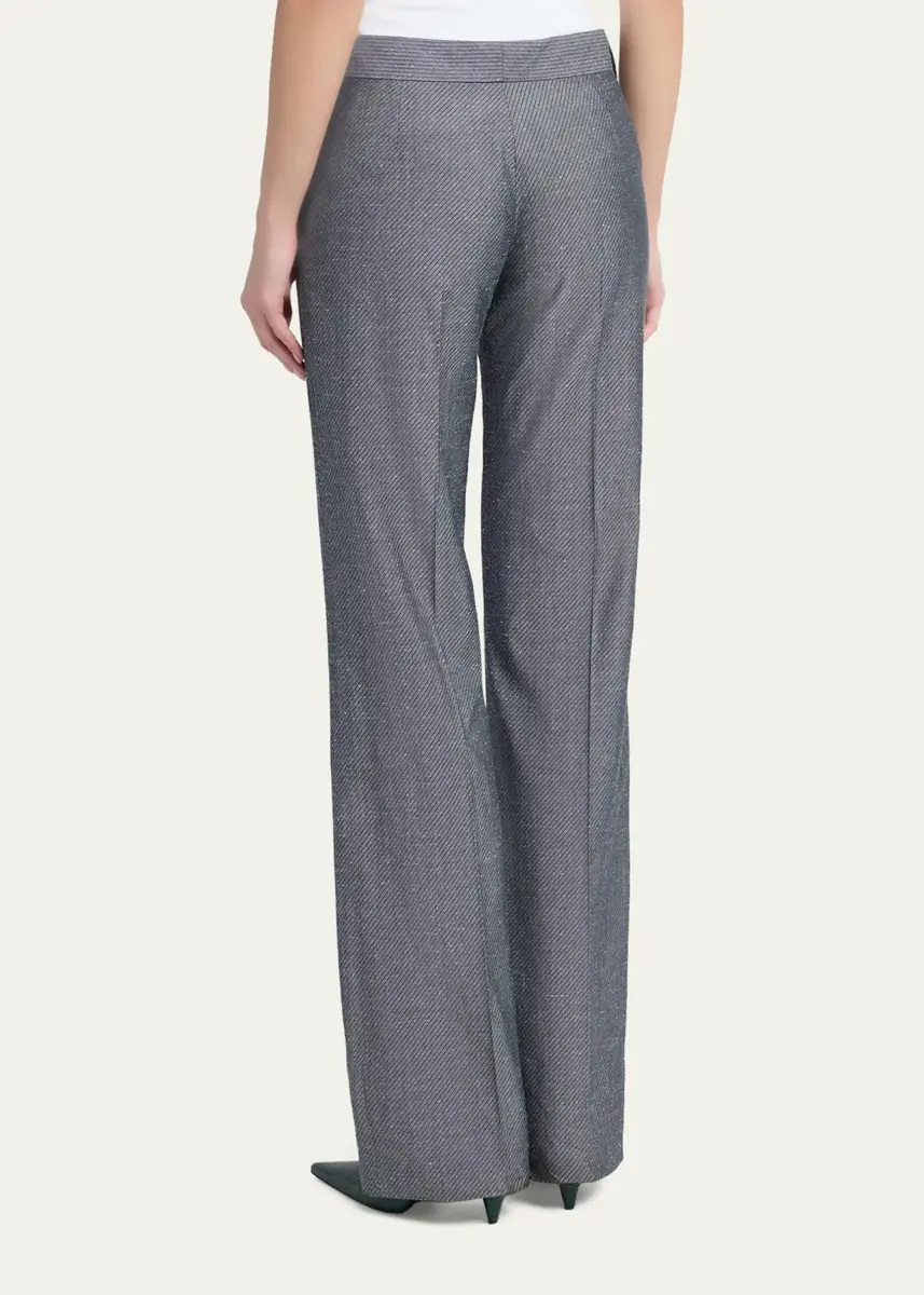 Stella McCartney Twill Straight-Leg Pants | Thumbnail 3 Stella McCartney Twill Straight-Leg Pants | Thumbnail 3