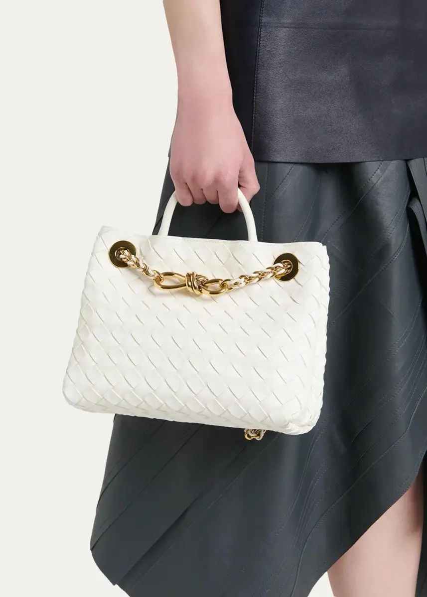 Bottega Veneta Small Andiamo Shoulder Bag with Chain Strap | Thumbnail 6 Bottega Veneta Small Andiamo Shoulder Bag with Chain Strap | Thumbnail 6