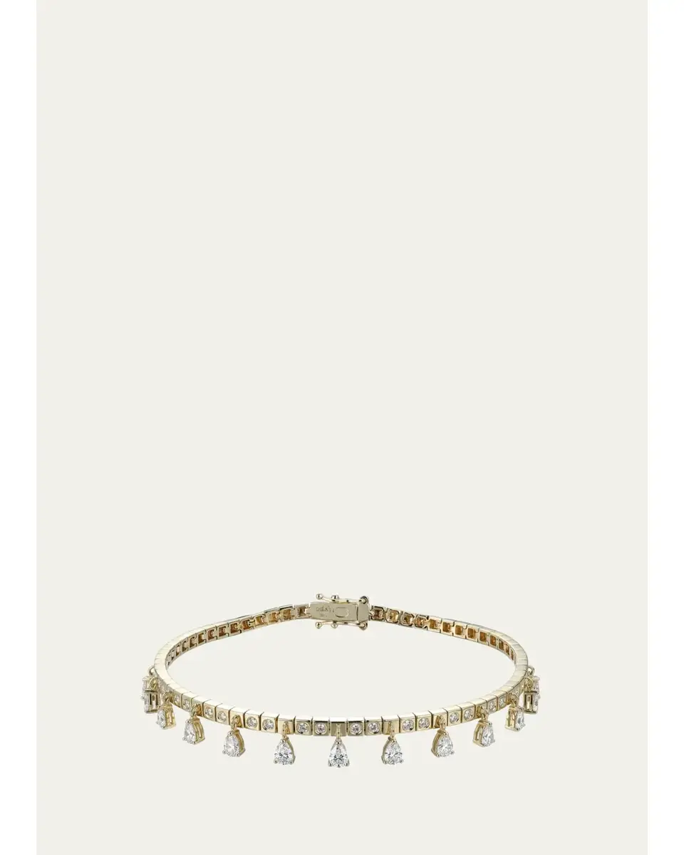 Type Jewelry LEGGO FRINGE Diamond Tennis Bracelet