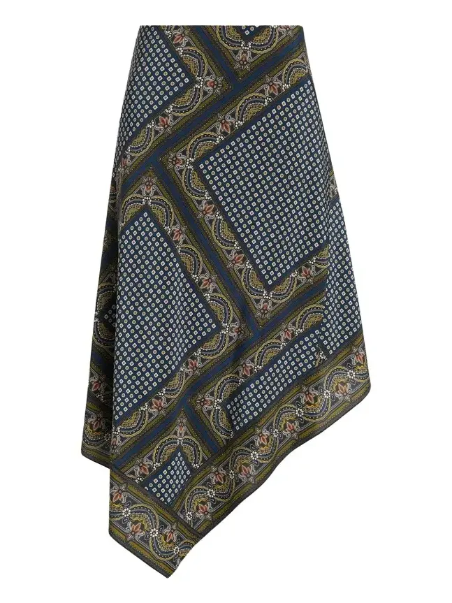 Hartley Bandana Asymmetric Midi Skirt Hartley Bandana Asymmetric Midi Skirt