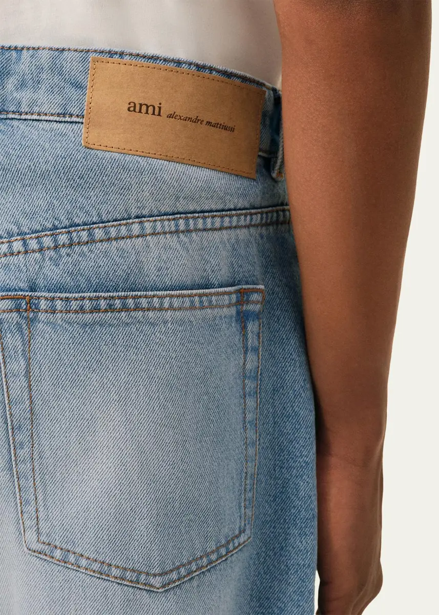 AMI PARIS Men's Large Fit Jeans | Thumbnail 5 AMI PARIS Men's Large Fit Jeans | Thumbnail 5