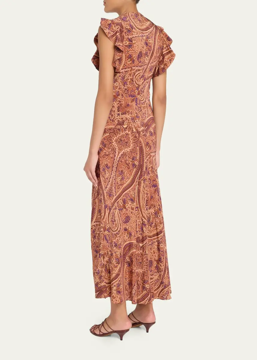 Ulla Johnson Ameline Sleeveless Silk Maxi Dress | Thumbnail 3 Ulla Johnson Ameline Sleeveless Silk Maxi Dress | Thumbnail 3