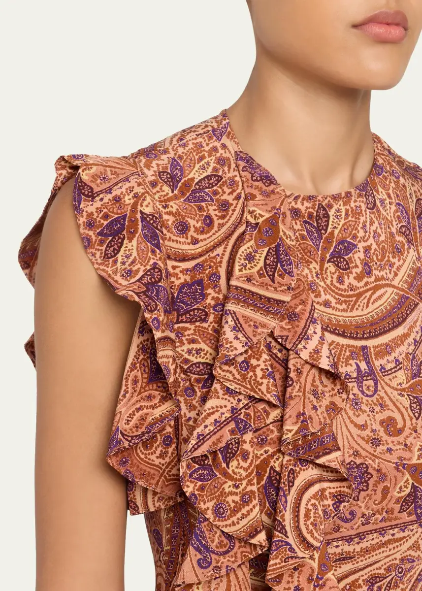Ulla Johnson Ameline Sleeveless Silk Maxi Dress | Thumbnail 5 Ulla Johnson Ameline Sleeveless Silk Maxi Dress | Thumbnail 5