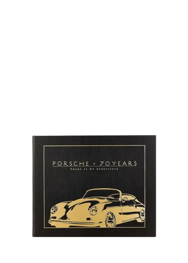 Graphic Image "Porsche 70 Years: There Is No Substitute" Leather-Bound Book by Randy Leffingwell | Image 1 Graphic Image "Porsche 70 Years: There Is No Substitute" Leather-Bound Book by Randy Leffingwell | Image 1