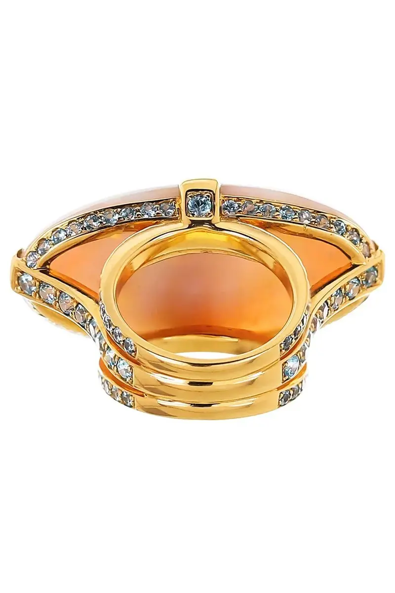 TONY DUQUETTE Opal Blue Ziron Ring | Thumbnail 6 TONY DUQUETTE Opal Blue Ziron Ring | Thumbnail 6