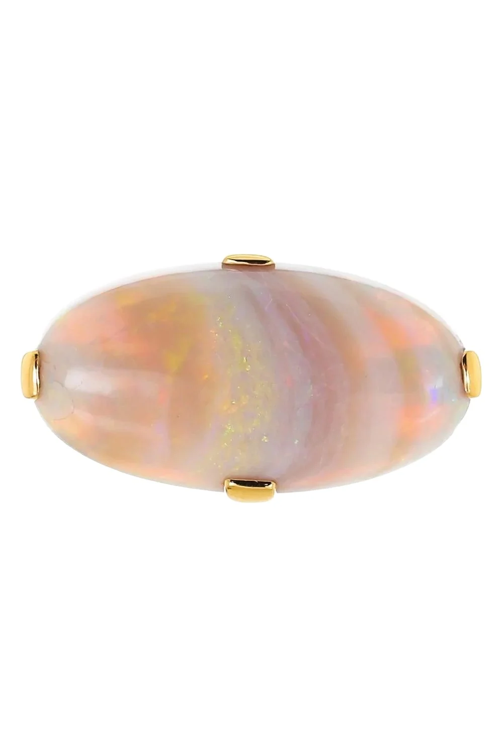 Opal Blue Ziron Ring Opal Blue Ziron Ring