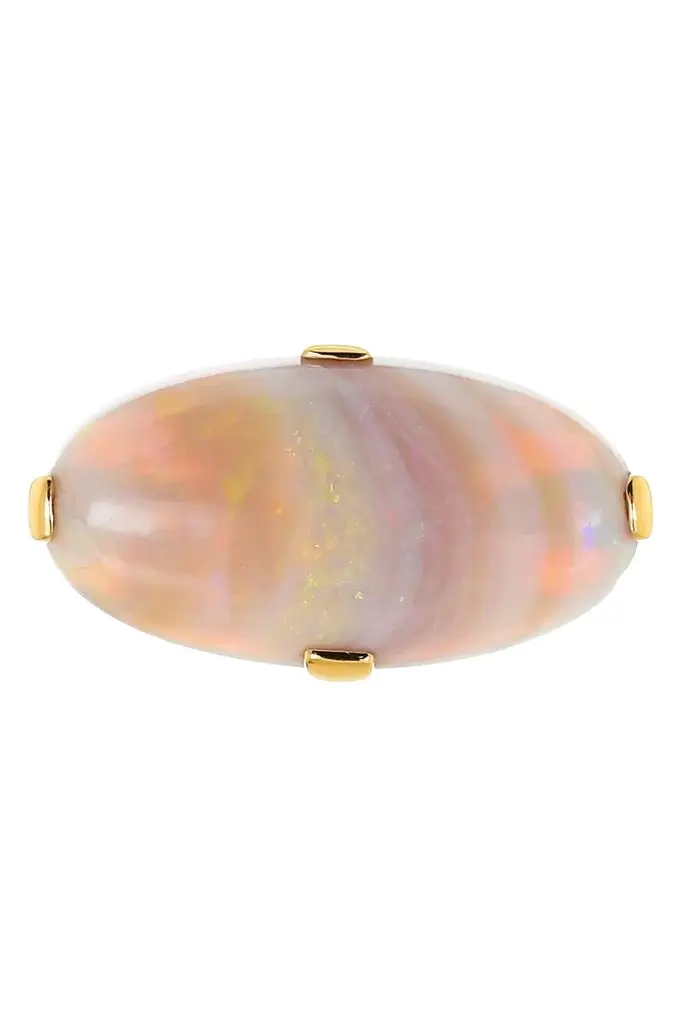Opal Blue Ziron Ring Opal Blue Ziron Ring