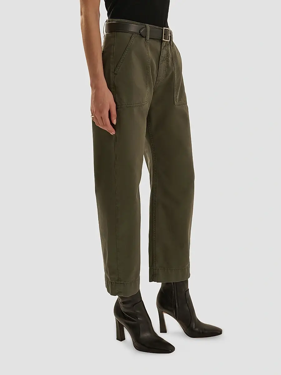 Favorite Daughter Women's The Major Barrel-Leg Pants | Thumbnail 5