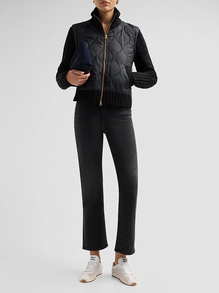 Veronica Beard Women's Patra Quilted Wool-Blend Jacket | Thumbnail 2 Veronica Beard Women's Patra Quilted Wool-Blend Jacket | Thumbnail 2