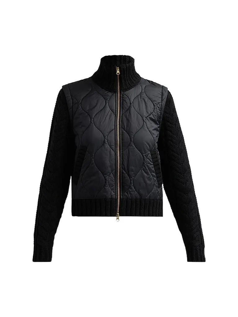 Women's Patra Quilted Wool-Blend Jacket Women's Patra Quilted Wool-Blend Jacket