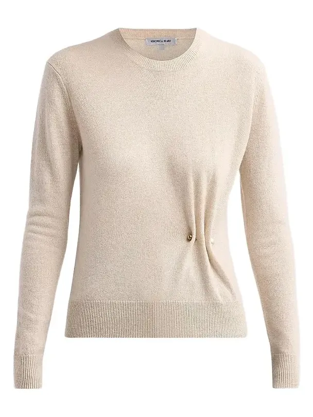 Veronica Beard Women's Frankie Wool-Cashmere Pullover Sweater