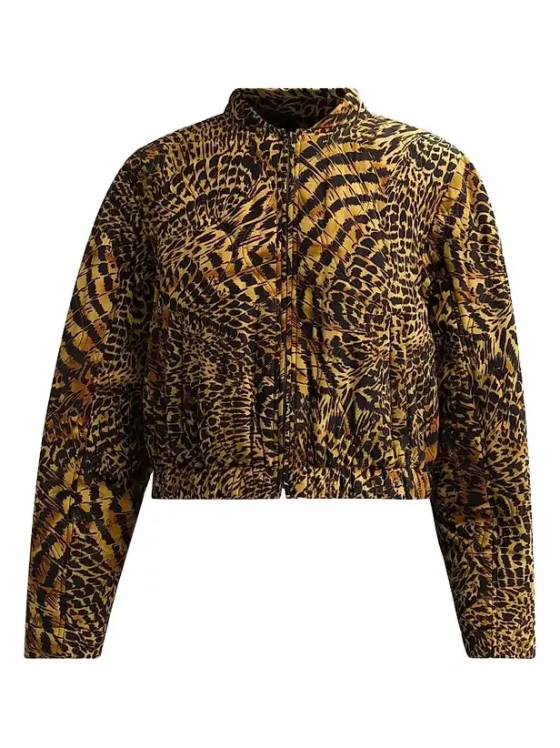 Ulla Johnson Women's Yara Printed Silk Jacket
