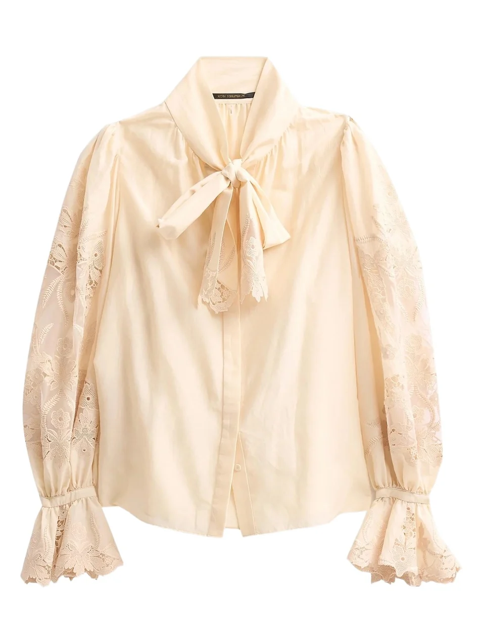 Women's Valerie Embroidered Cotton-Silk Voile Blouse Women's Valerie Embroidered Cotton-Silk Voile Blouse