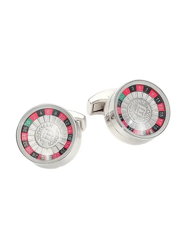 Tateossian Men's Roulette Cuff Links