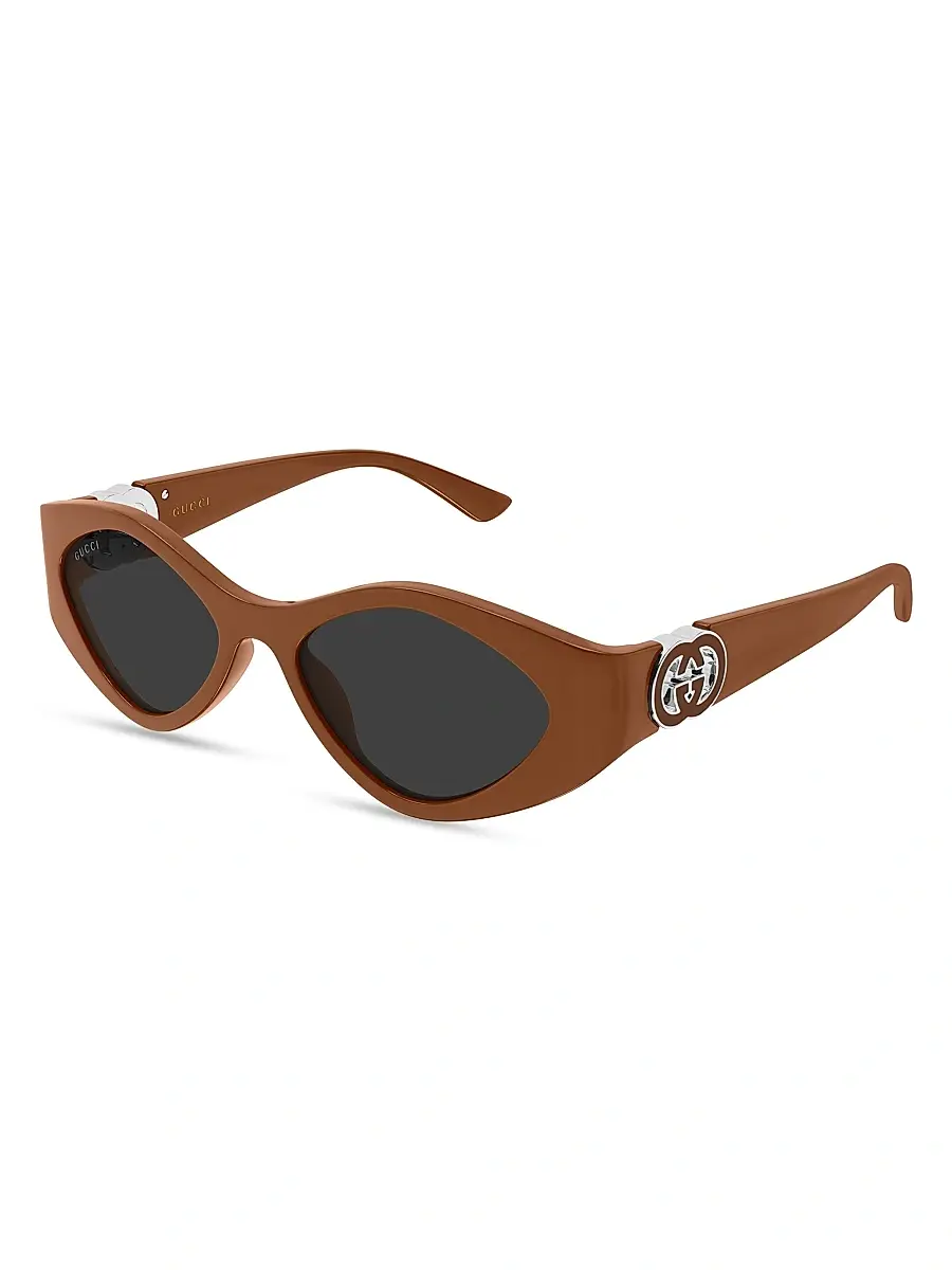 Gucci Women's Hailey 52MM Geometric Sunglasses | Image 1 Gucci Women's Hailey 52MM Geometric Sunglasses | Image 1