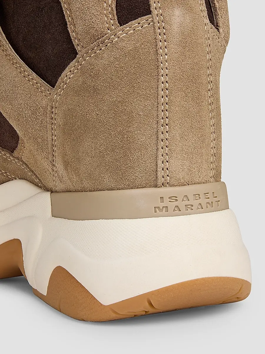 Isabel Marant Women's Balskee Suede High-Top Wedge Sneakers | Thumbnail 5 Isabel Marant Women's Balskee Suede High-Top Wedge Sneakers | Thumbnail 5