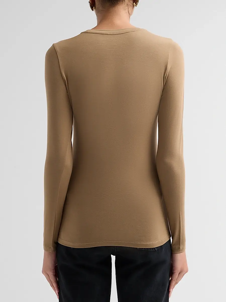 MAJESTIC FILATURES Women's Soft Touch Crewneck Long-Sleeve Top | Thumbnail 3 MAJESTIC FILATURES Women's Soft Touch Crewneck Long-Sleeve Top | Thumbnail 3
