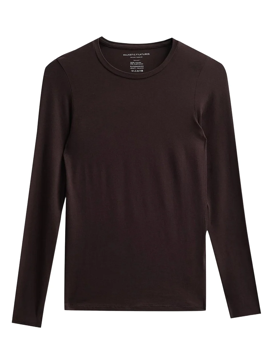 Women's Soft Touch Long-Sleeve Crewneck T-Shirt Women's Soft Touch Long-Sleeve Crewneck T-Shirt