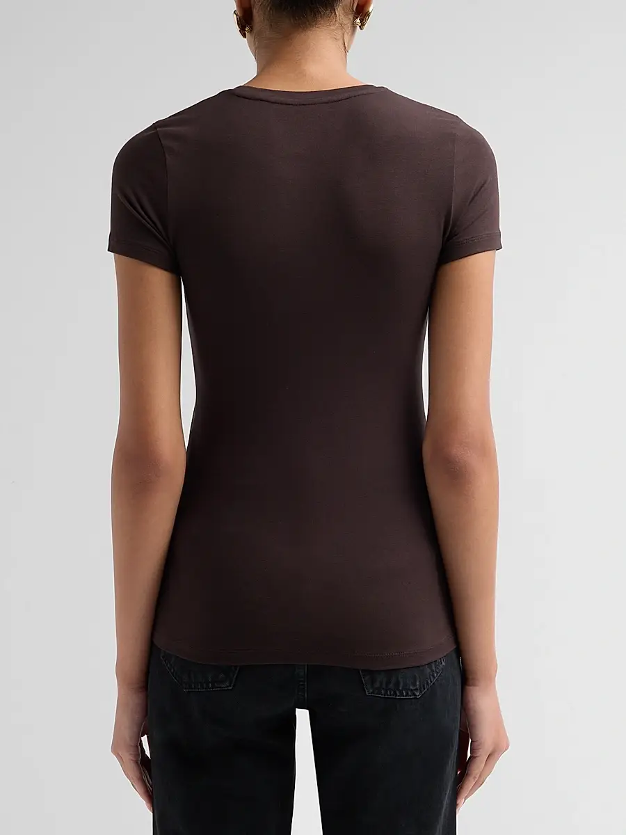 MAJESTIC FILATURES Women's Soft Touch Short-Sleeve Crewneck T-Shirt | Thumbnail 3