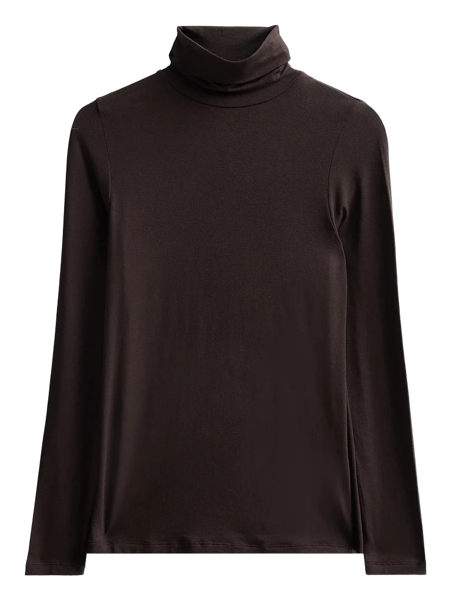 MAJESTIC FILATURES Women's Soft Touch Turtleneck Top