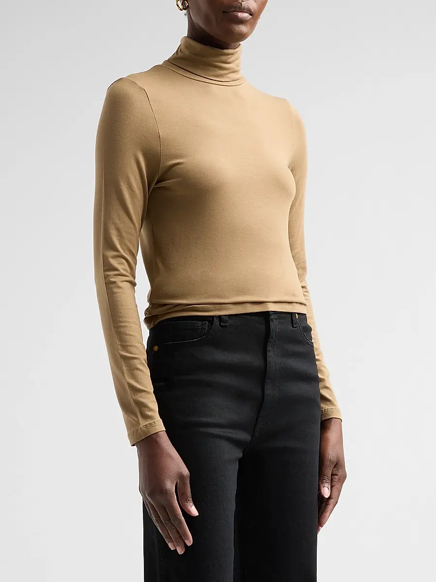MAJESTIC FILATURES Women's Soft Touch Turtleneck Top | Thumbnail 4