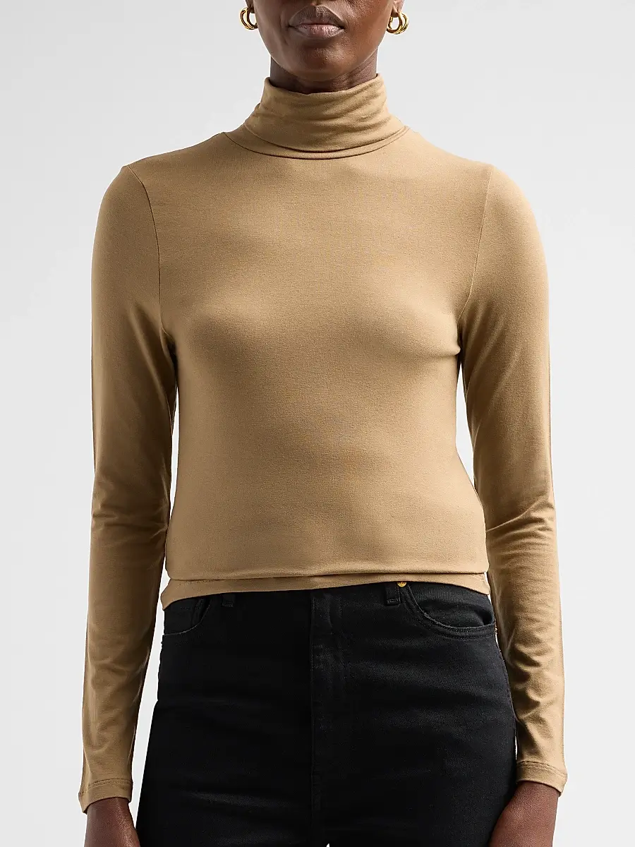 MAJESTIC FILATURES Women's Soft Touch Turtleneck Top | Thumbnail 5