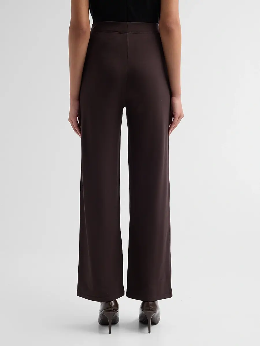 MAJESTIC FILATURES Women's French Terry Wide-Leg Pants | Thumbnail 3 MAJESTIC FILATURES Women's French Terry Wide-Leg Pants | Thumbnail 3