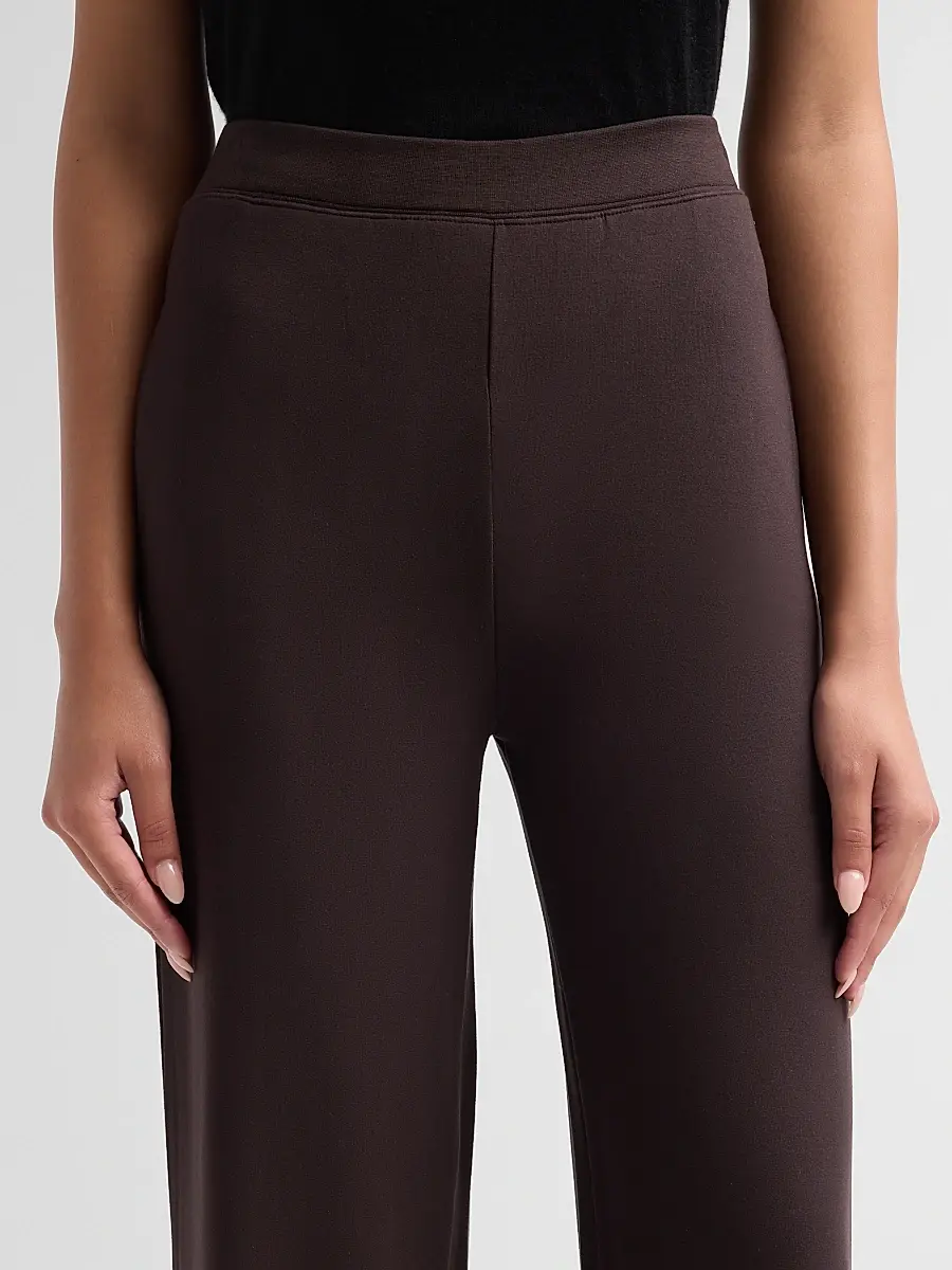 MAJESTIC FILATURES Women's French Terry Wide-Leg Pants | Thumbnail 5 MAJESTIC FILATURES Women's French Terry Wide-Leg Pants | Thumbnail 5