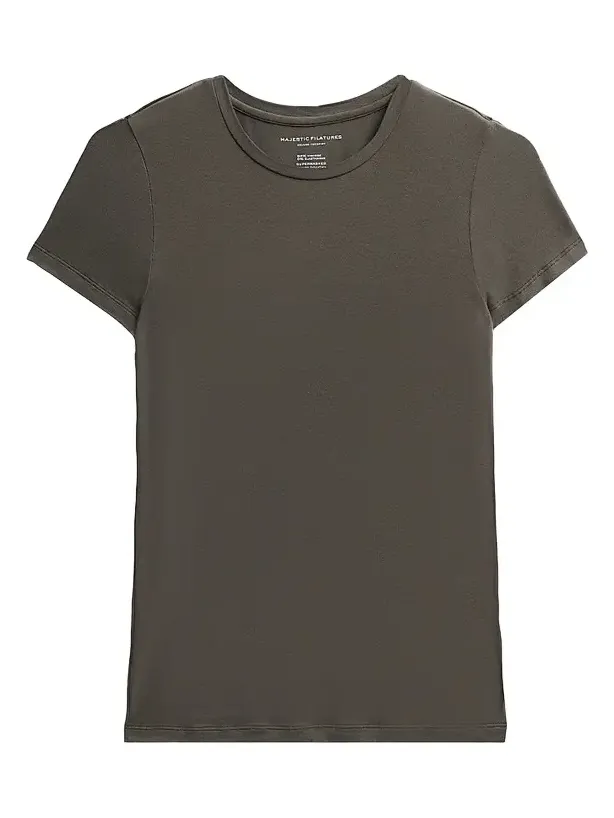 Women's Soft Touch Short-Sleeve Crewneck T-Shirt