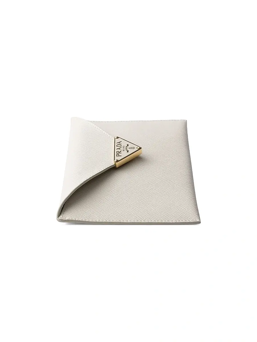 Prada Women's Saffiano Leather Envelope Clutch | Thumbnail 3