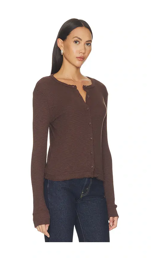 Bobi Ruffle Cardigan | Thumbnail 2 Bobi Ruffle Cardigan | Thumbnail 2