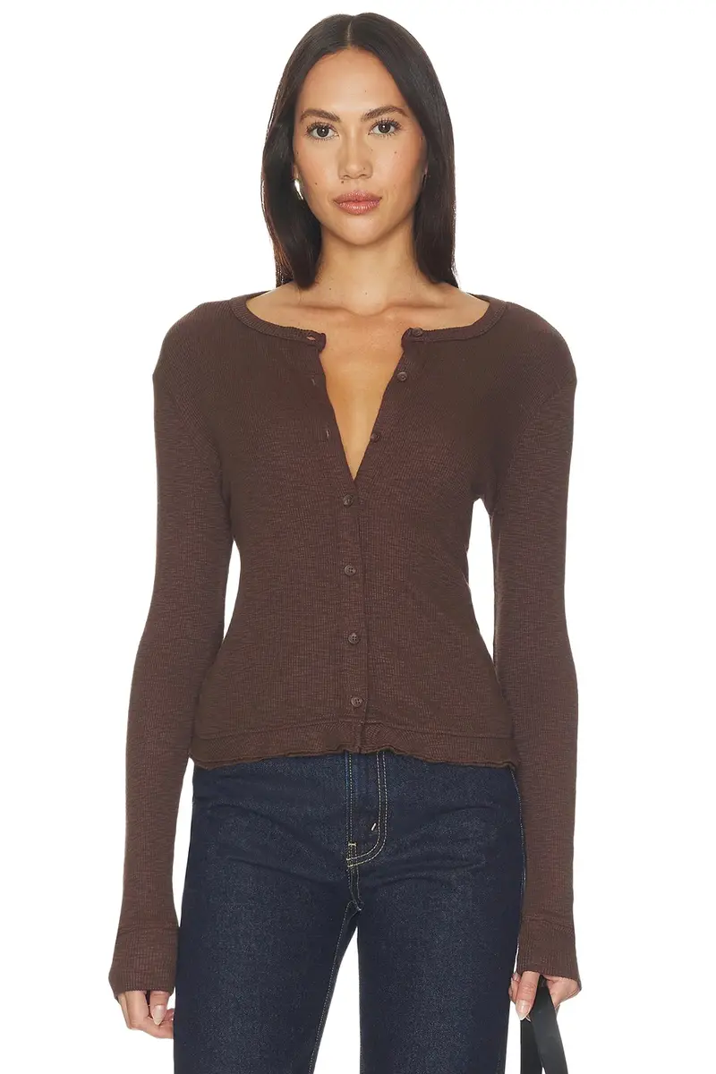Bobi Ruffle Cardigan
