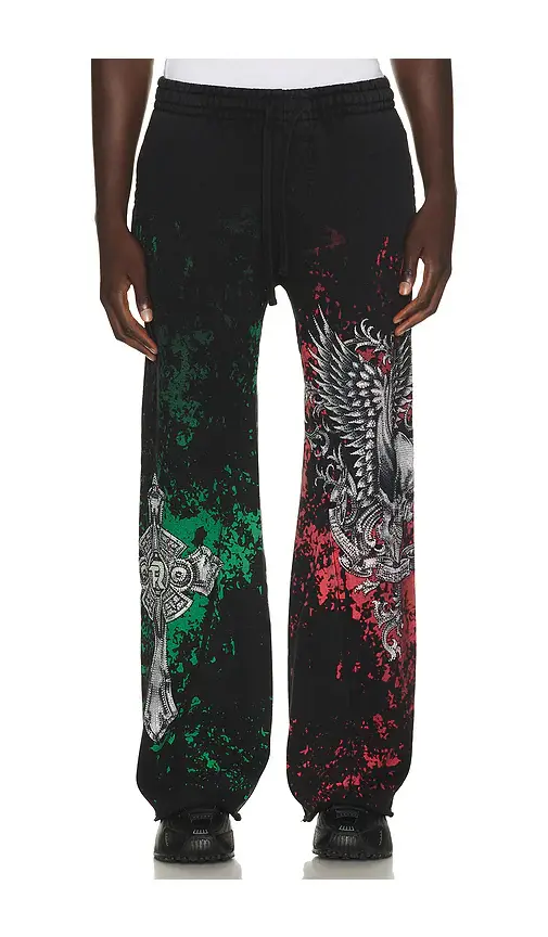 Affliction x Fuerza Regida Crazyz Sweatpant | Image 1 Affliction x Fuerza Regida Crazyz Sweatpant | Image 1