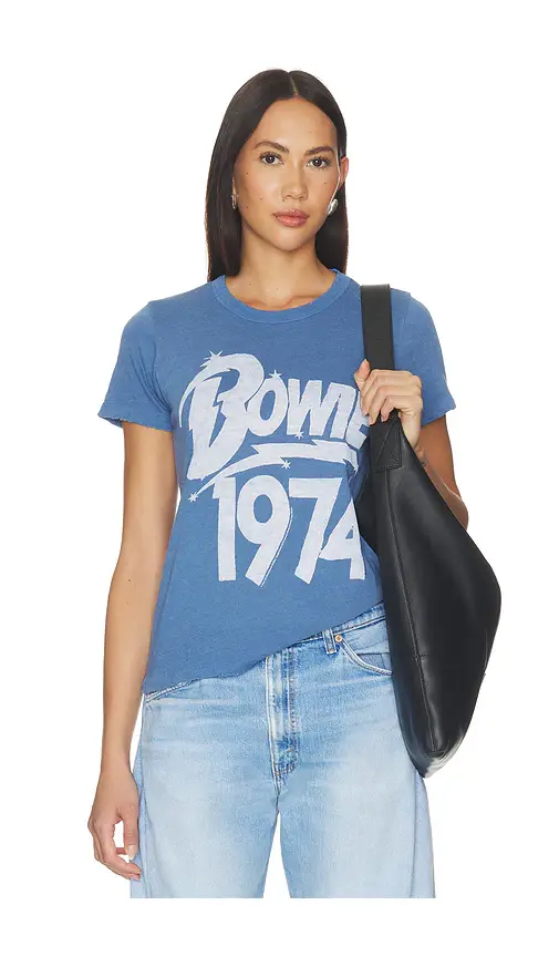 Junk Food David Bowie 1974 Tee | Image 1 Junk Food David Bowie 1974 Tee | Image 1