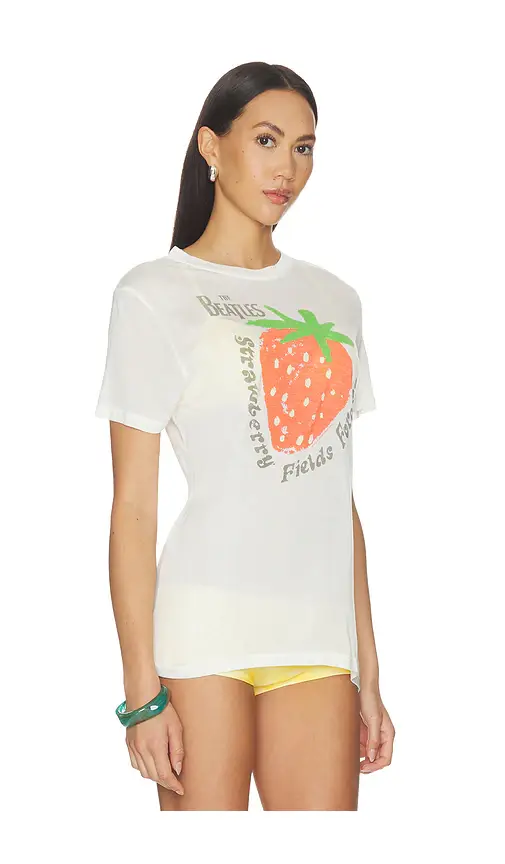 Junk Food The Beatles Strawberry Fields Tee | Thumbnail 2 Junk Food The Beatles Strawberry Fields Tee | Thumbnail 2