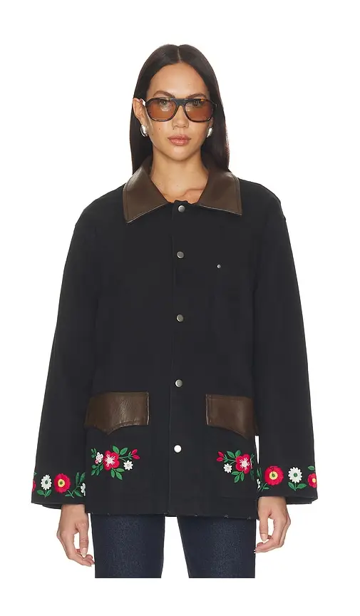 Found Canvas Embroidered Work Jacket | Thumbnail 2 Found Canvas Embroidered Work Jacket | Thumbnail 2