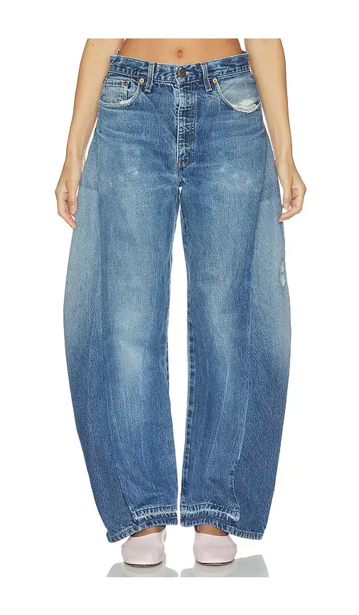 aligrace The Noa Barrel Jean | Image 1 aligrace The Noa Barrel Jean | Image 1