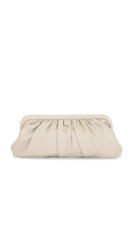 olga berg Catherine Gathered Clutch | Image 1 olga berg Catherine Gathered Clutch | Image 1
