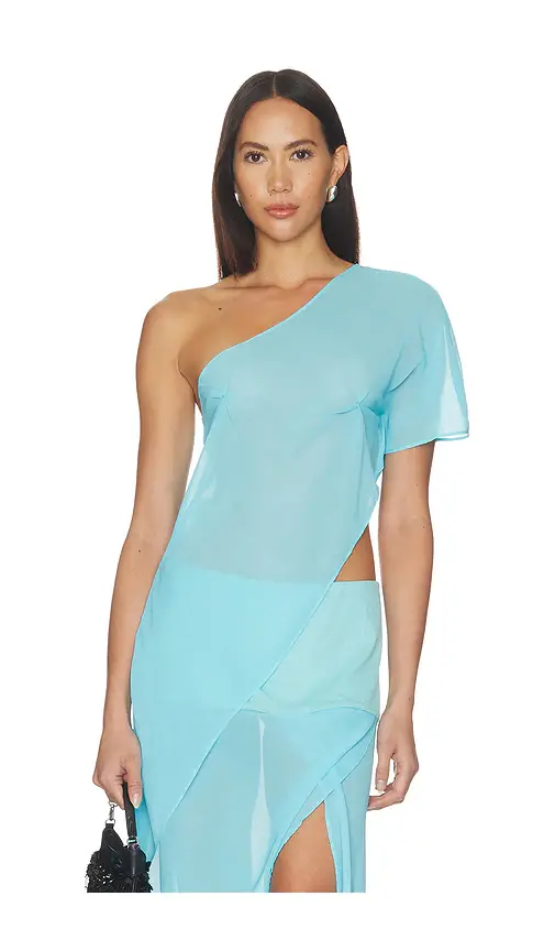 BY.DYLN Marilyn Sheer Top
