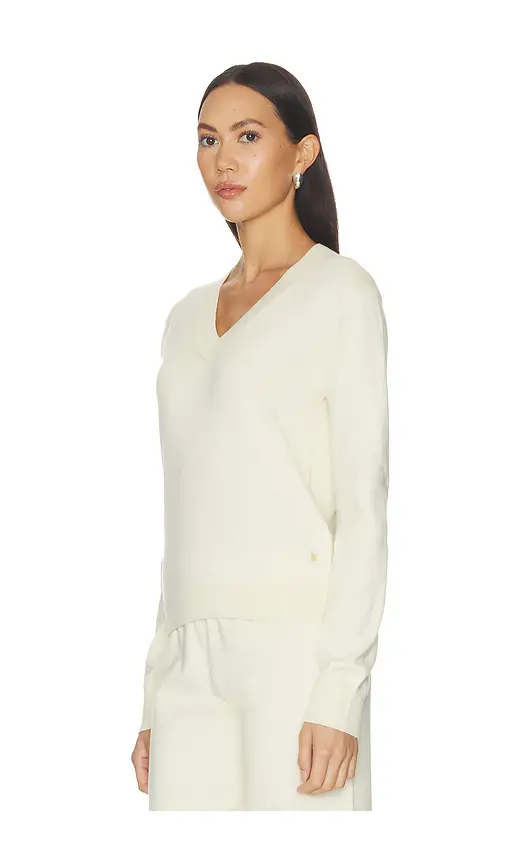 ÉTERNE Lennox Cotton Cashmere Sweater | Thumbnail 2